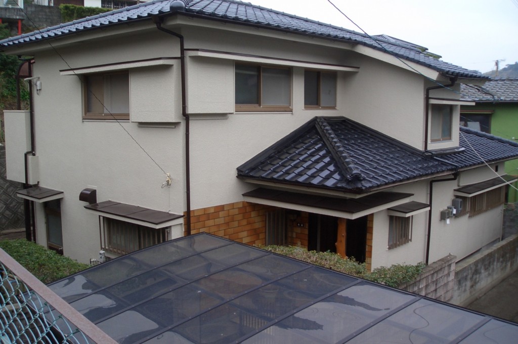N様邸　鹿児島市　外壁屋根塗装★施工事例 【外壁スタジオ滝の神】鹿児島市・姶良市・日置市・外壁塗装・屋根塗装・雨漏り診断
