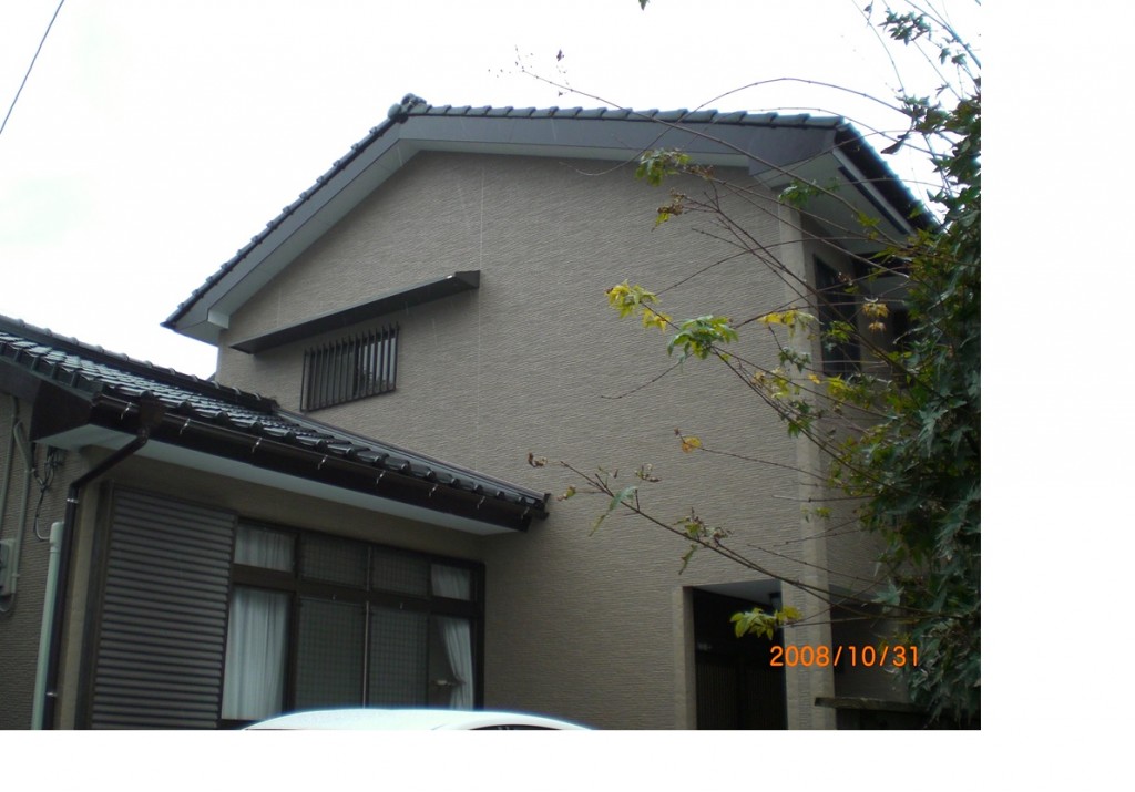 Ｋ様邸　鹿児島市　外壁塗装★施工事例 【外壁スタジオ滝の神】鹿児島市・姶良市・日置市・外壁塗装・屋根塗装・雨漏り診断
