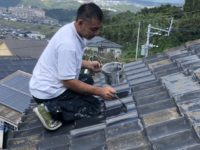 鹿児島市　F様邸　台風災害・屋根補修工事★施工事例 【外壁スタジオ滝の神】鹿児島市・外壁塗装・屋根塗装・雨漏り診断