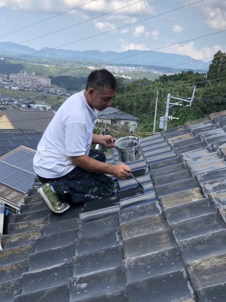鹿児島市　F様邸　台風災害・屋根補修工事★施工事例 【外壁スタジオ滝の神】鹿児島市・外壁塗装・屋根塗装・雨漏り診断