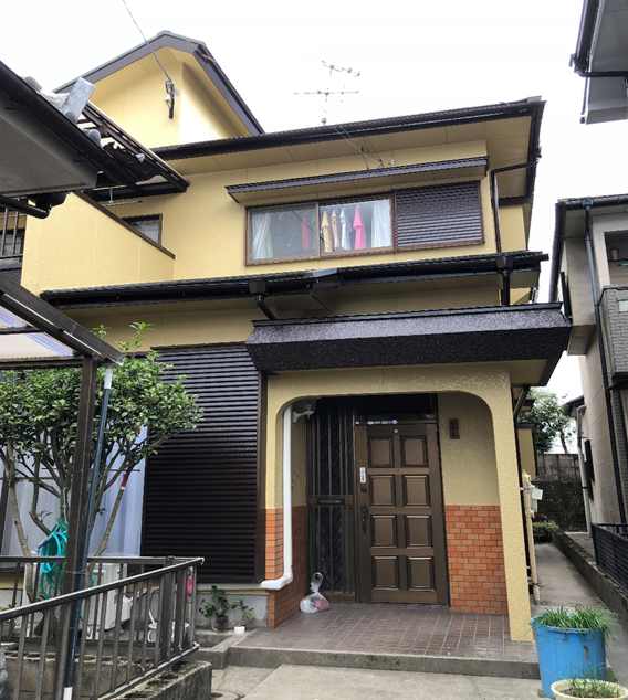 Ｍ様邸　鹿児島市　外壁塗装★施工事例 【外壁スタジオ滝の神】鹿児島市・外壁塗装・屋根塗装・雨漏り診断