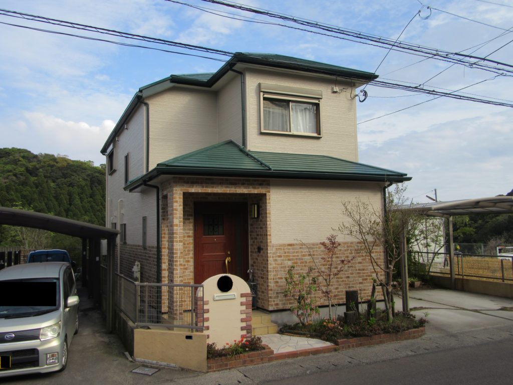 S様邸　姶良市　外壁屋根塗装・水廻り・エクステリア工事★施工事例 【外壁スタジオ滝の神】鹿児島市・姶良市・日置市・外壁塗装・屋根塗装・雨漏り診断