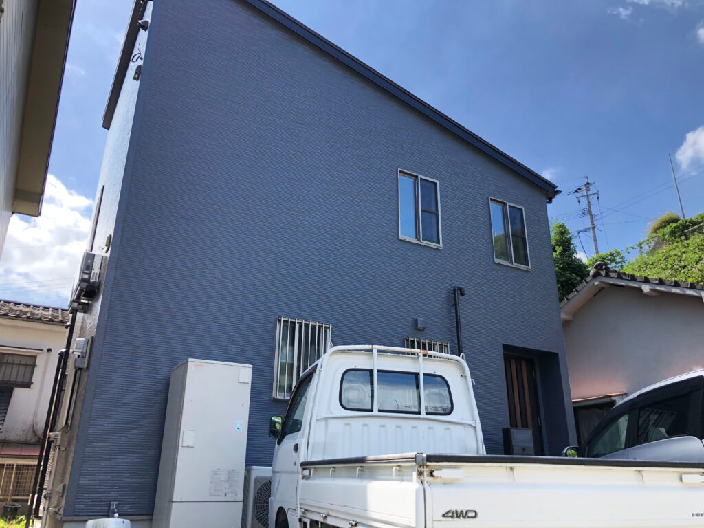 W様邸　鹿児島市　外壁塗装工事★施工事例 【外壁スタジオ滝の神】鹿児島市・姶良市・日置市・外壁塗装・屋根塗装・雨漏り診断