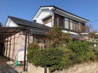 H様邸　鹿児島市　外壁塗装工事★施工事例 【外壁スタジオ滝の神】鹿児島市・姶良市・日置市・外壁塗装・屋根塗装・雨漏り診断