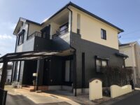 W様邸　鹿児島市　外壁塗装工事・ベランダ防水塗装・塀塗装★施工事例 【外壁スタジオ滝の神】鹿児島市・姶良市・日置市・外壁塗装・屋根塗装・雨漏り診断