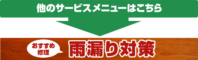 他のサービスメニューはこちら おすすめ修理 雨漏り対策